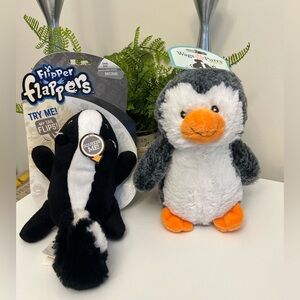 NEW Plush Dog Pet Toy Squeaker Squeaky Chew Crinkle animals